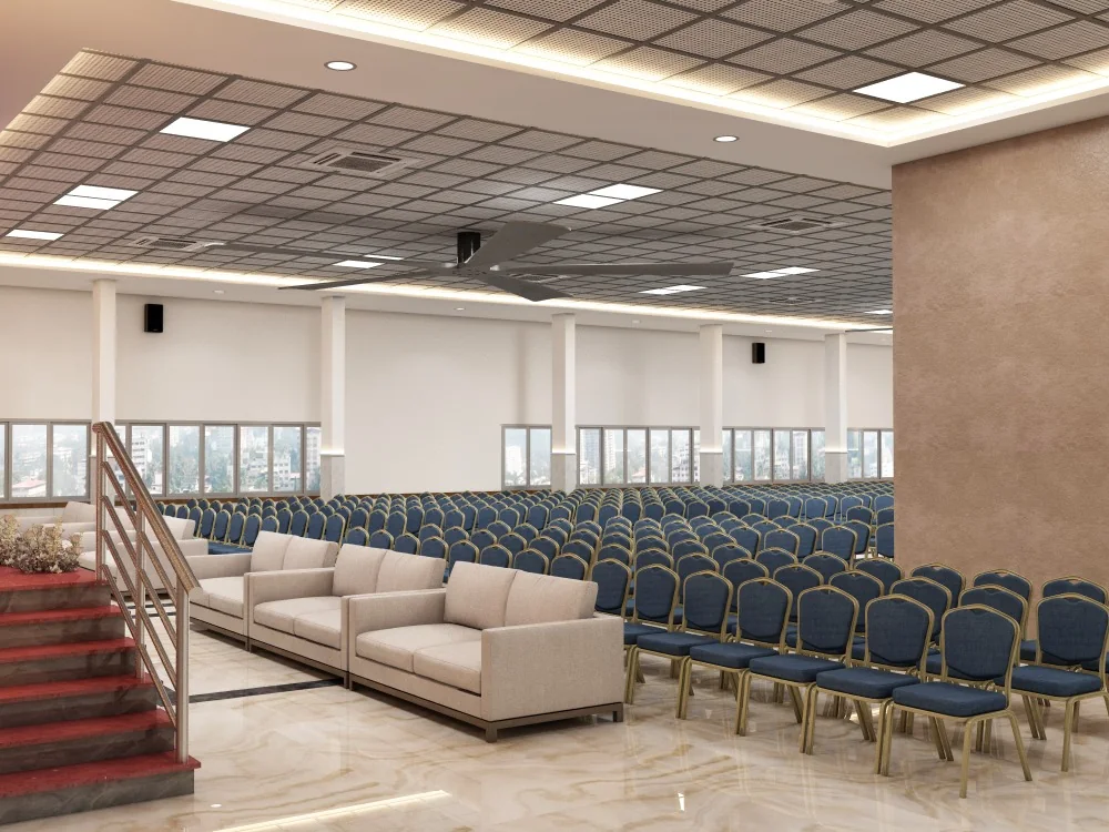 Banquet hall & green rooms
