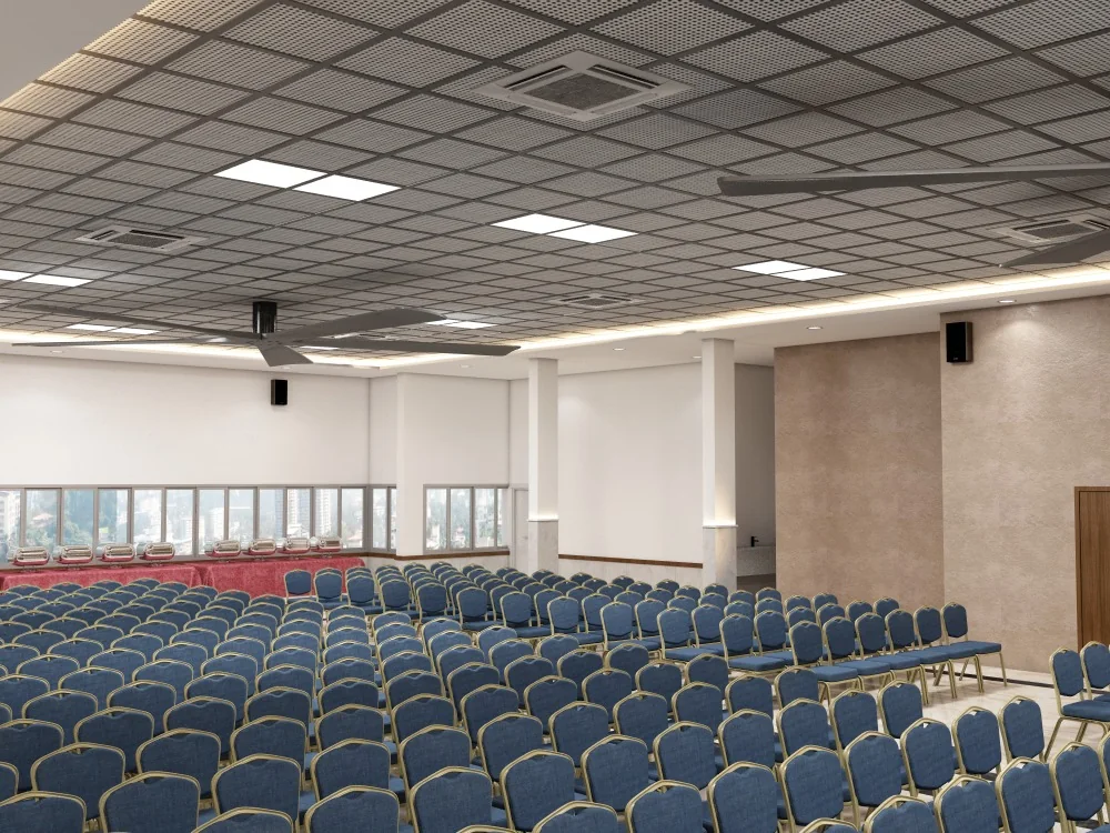 Banquet hall & green rooms