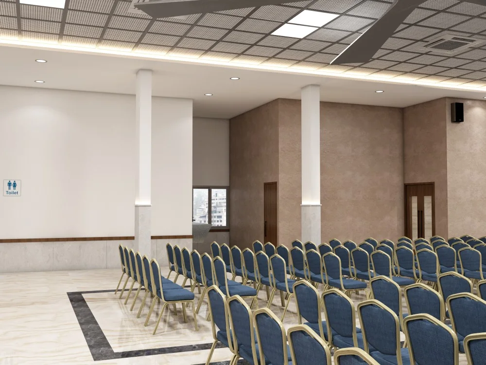 Banquet hall & green rooms