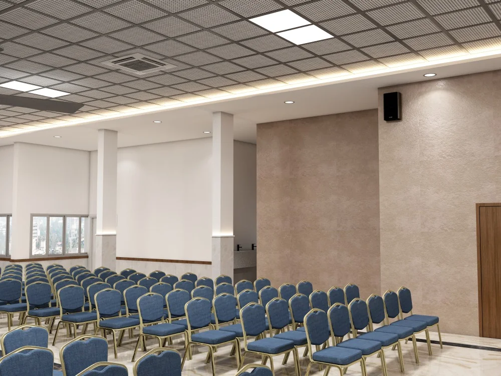 Banquet hall & green rooms