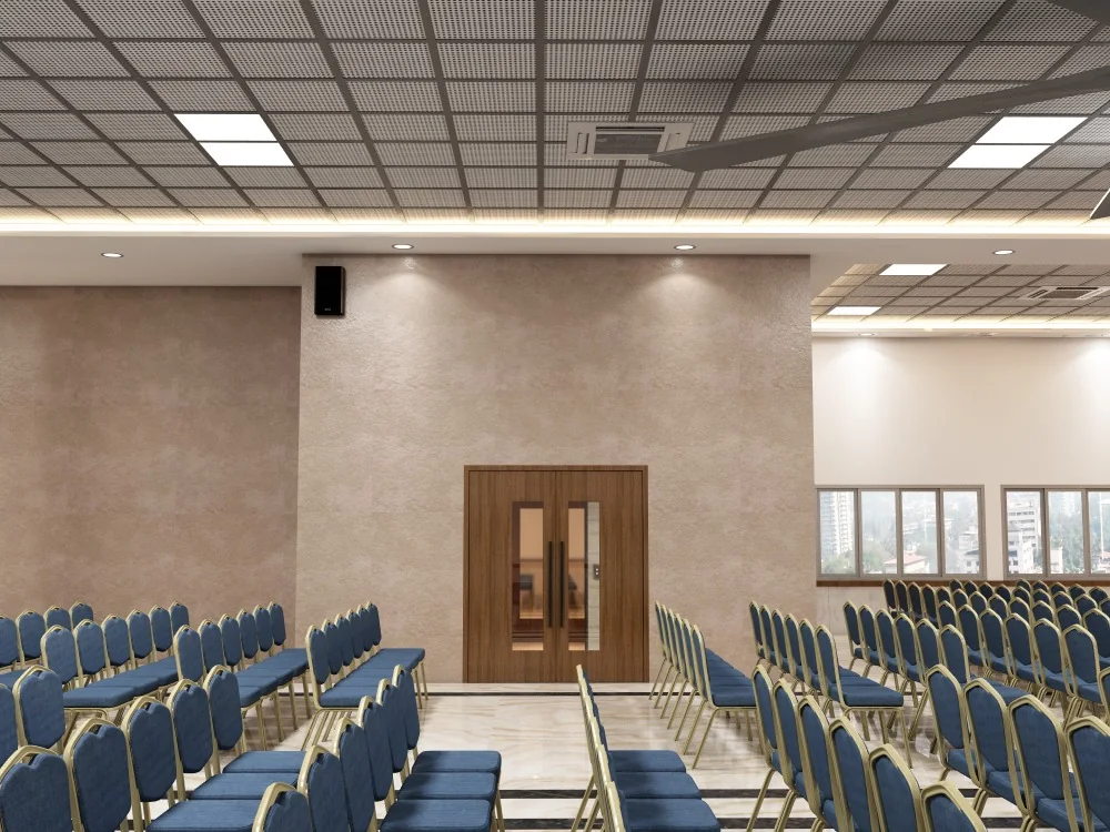 Banquet hall & green rooms