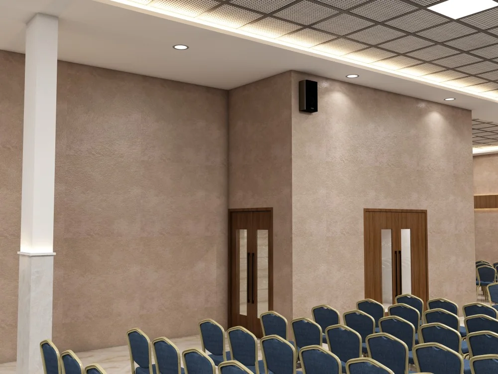 Banquet hall & green rooms