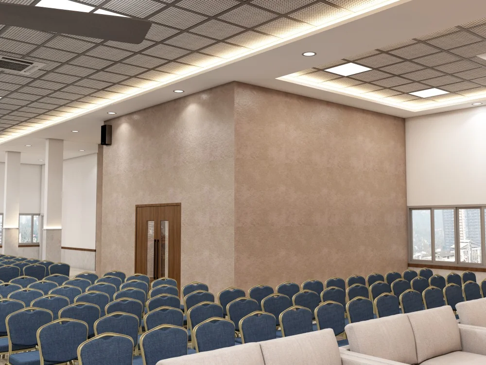 Banquet hall & green rooms